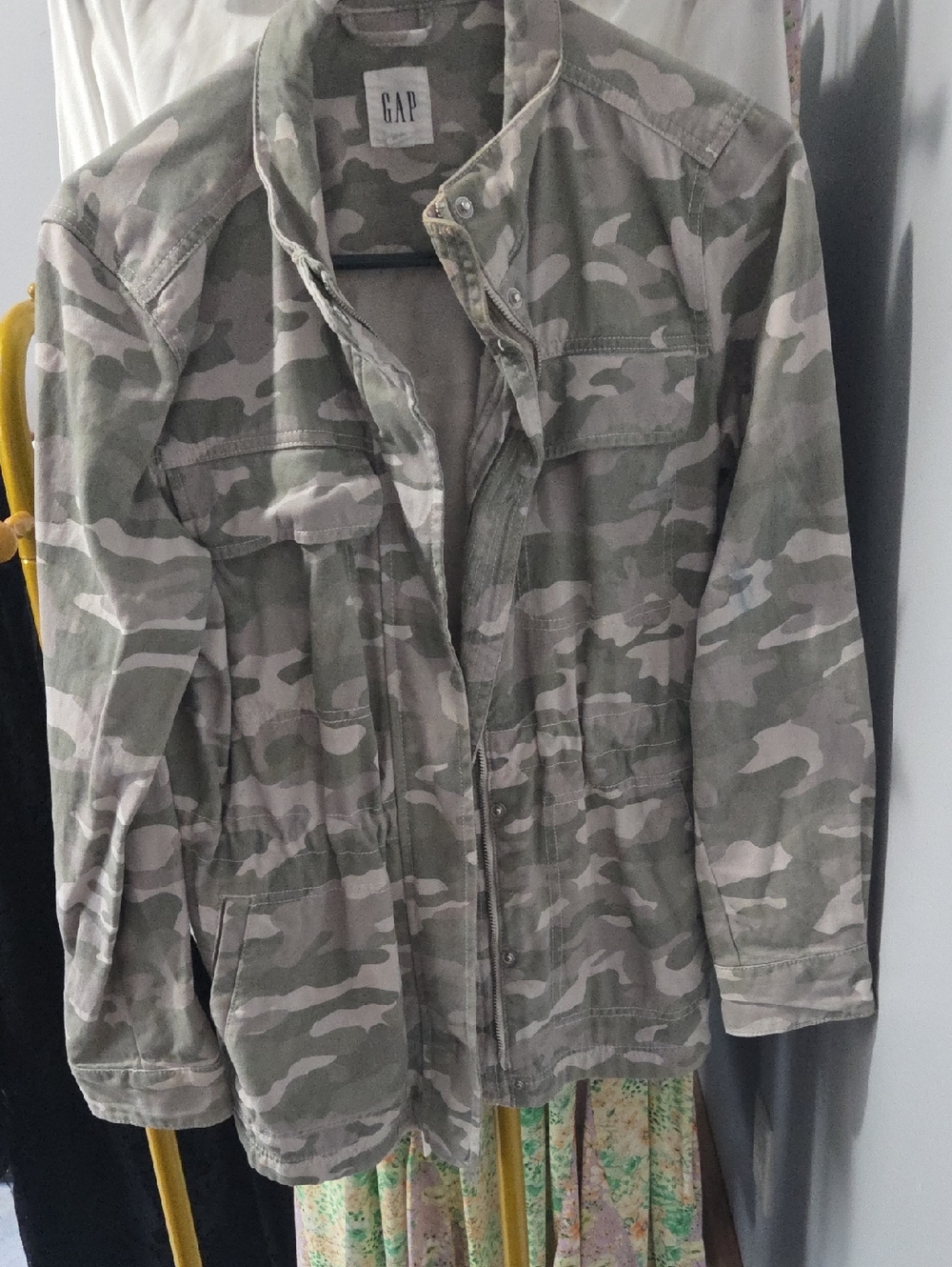 GAP Olive and Taupe Camo Field Jacket